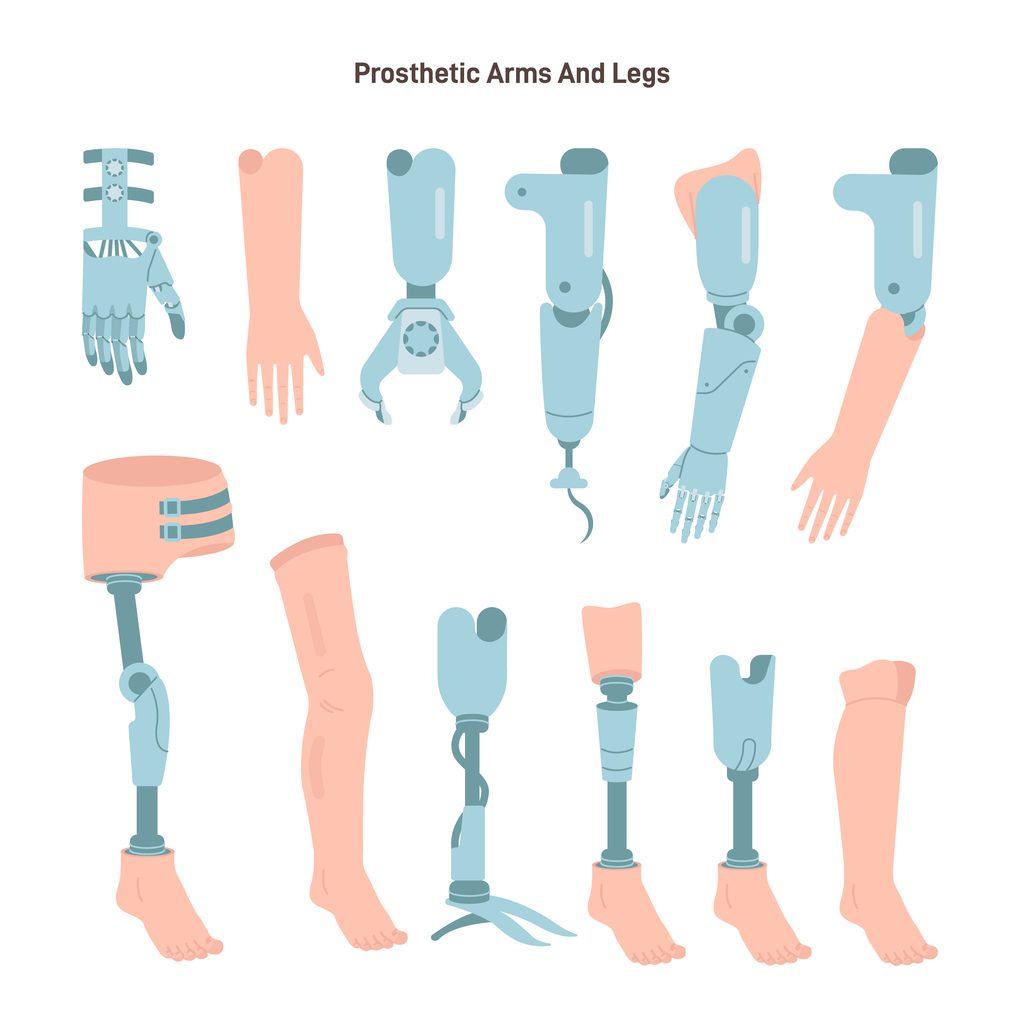 Prosthesis for arm and legs