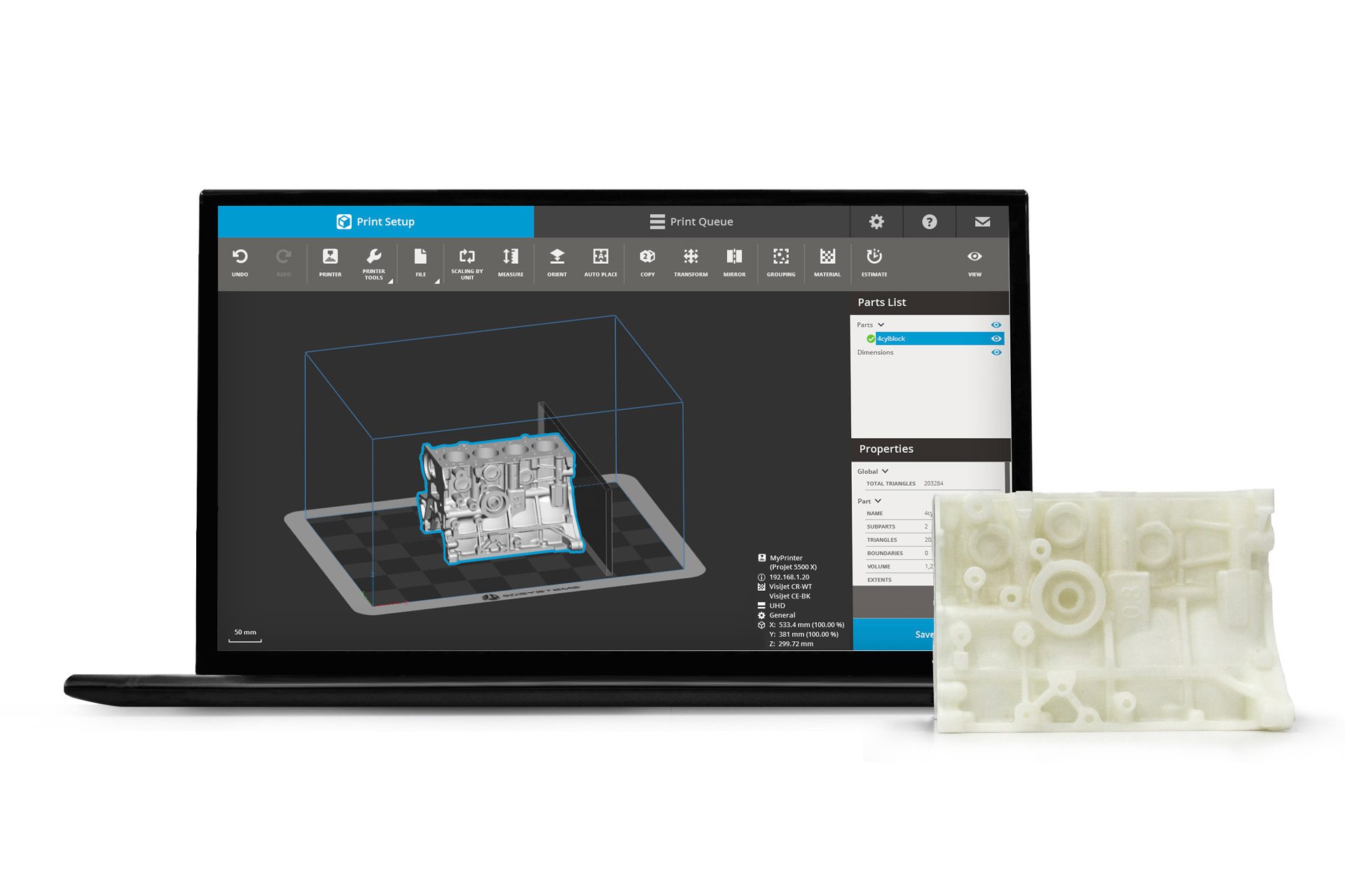 3D Sprint Plastic Additive Manufacturing Software